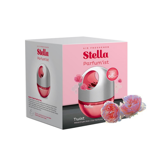 Stella Car Perfume Twist Petal Crush Pink 45gr